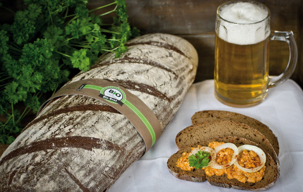 Bio-Bierkruste